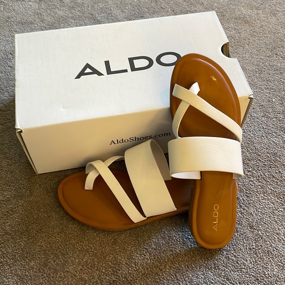 Aldo Shoes - White Sandals